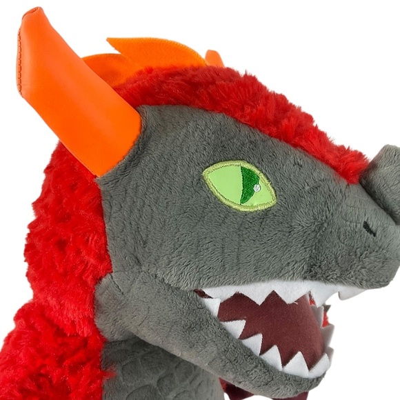 Build-A-Bear Great Wolf Lodge MagiQuest Charlock Red Dragon Plush 17” - Picture 11 of 12